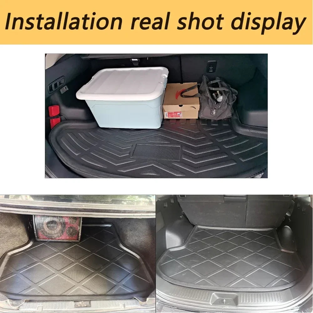 Car Trunk Mat for Chevrolet Equinox LT 2018~2024 2019 2020 Luggage Waterproof Rug Cargo Boot Pad Liner Carpet Cover Accessories
