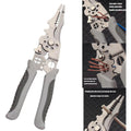 Professional Wire Stripper & Crimping Tool – Spring Loaded