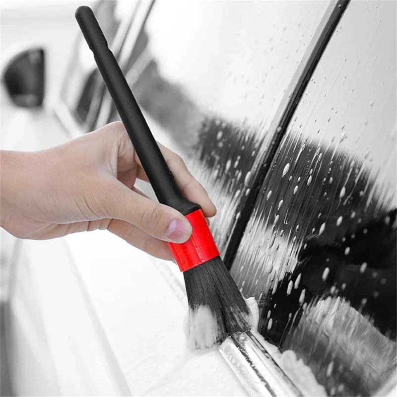 5-Piece Car Detailing Brush Set – Vents & Wheels
