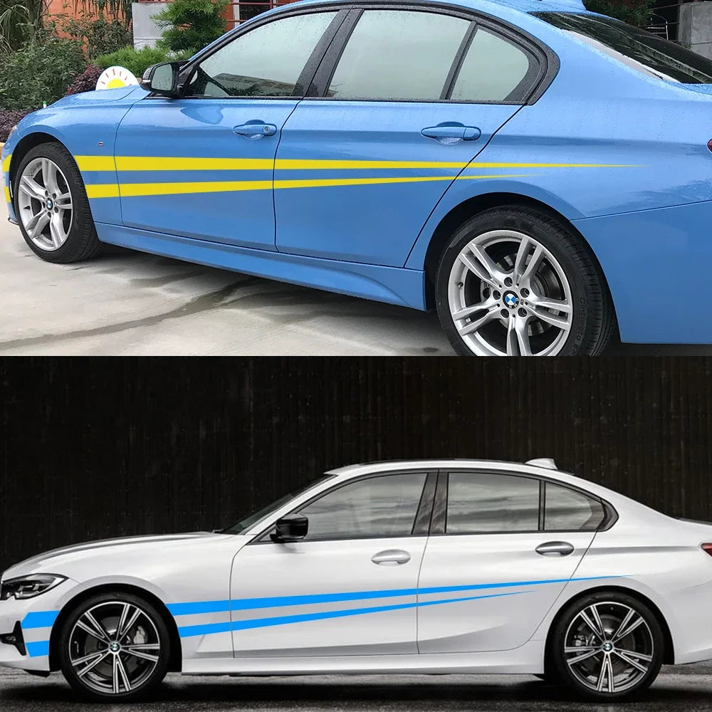 Customizable Car Body Stripe Vinyl Decal Sticker for Vehicle Styling - image 3