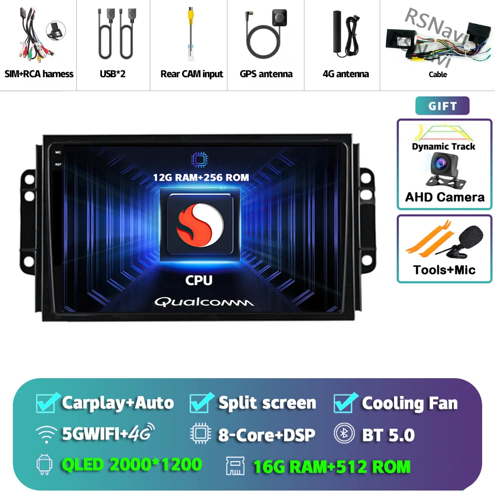 9-Inch Android CarPlay Multimedia Player for Chery Tiggo 2016-2020 - image 23