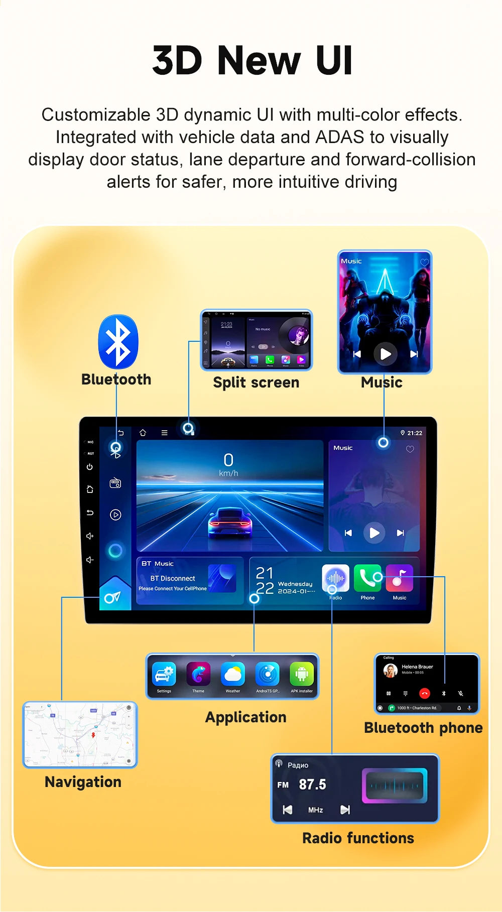 10-Inch Touchscreen Radio for Nissan Qashqai - CarPlay & Android Auto - image 29