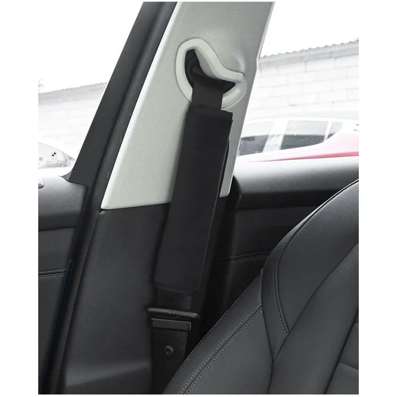Adjustable Car Seat Belt Covers - 2 Pack Shoulder Pads - image 4