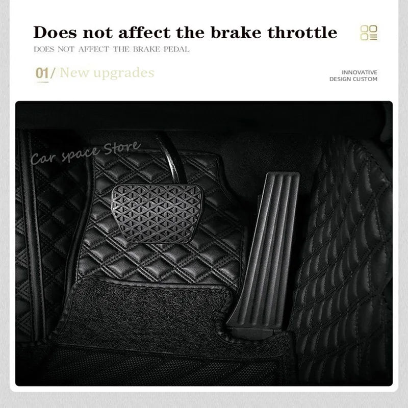 Car Floor Mats for Jeep Grand Cherokee 2007 2008 2009-2018 Customauto Foot Pads Automobile Carpet Cover Interior Accessories