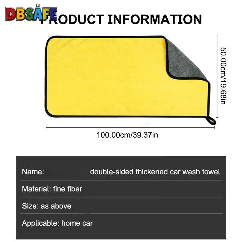 High-End Microfiber Drying Towel – Car Absorbent Cloth