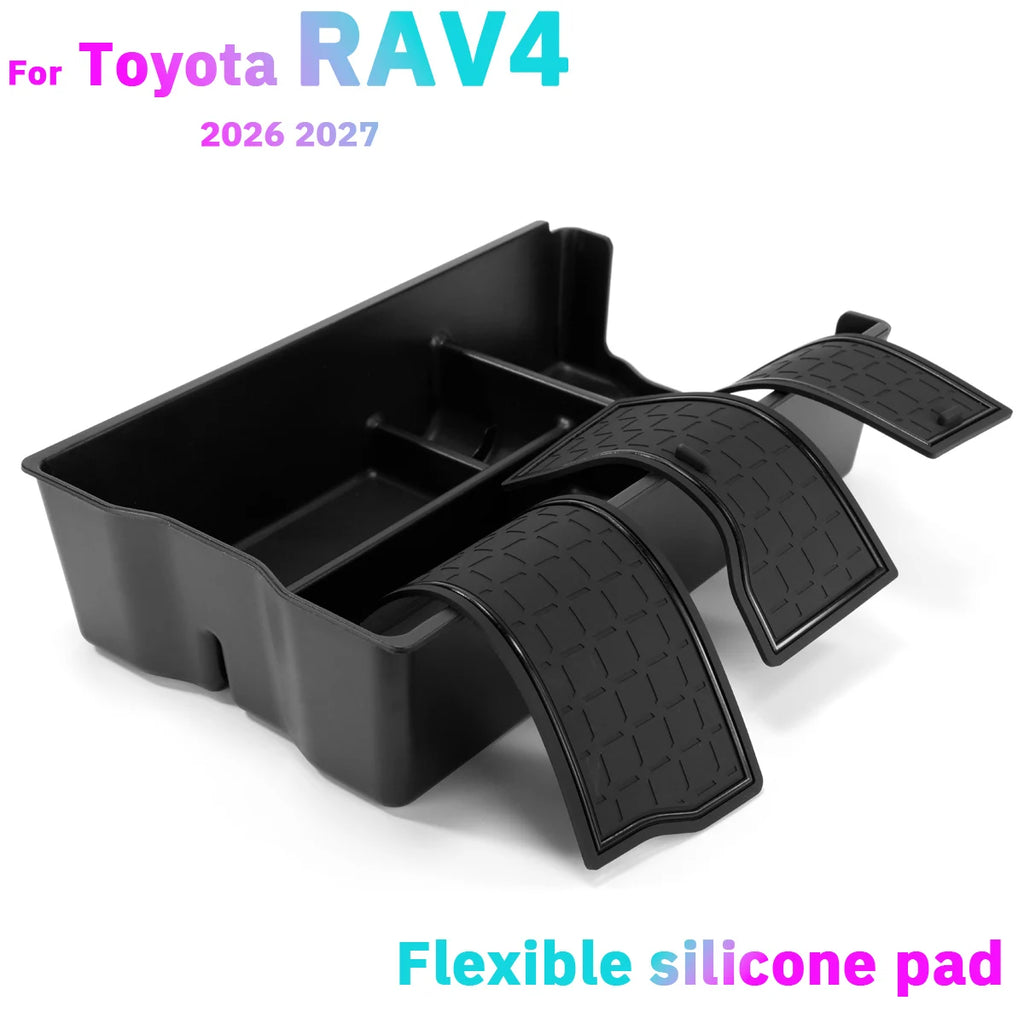 Armrest Storage Box and Console Drawer for Toyota RAV4 2026-2027