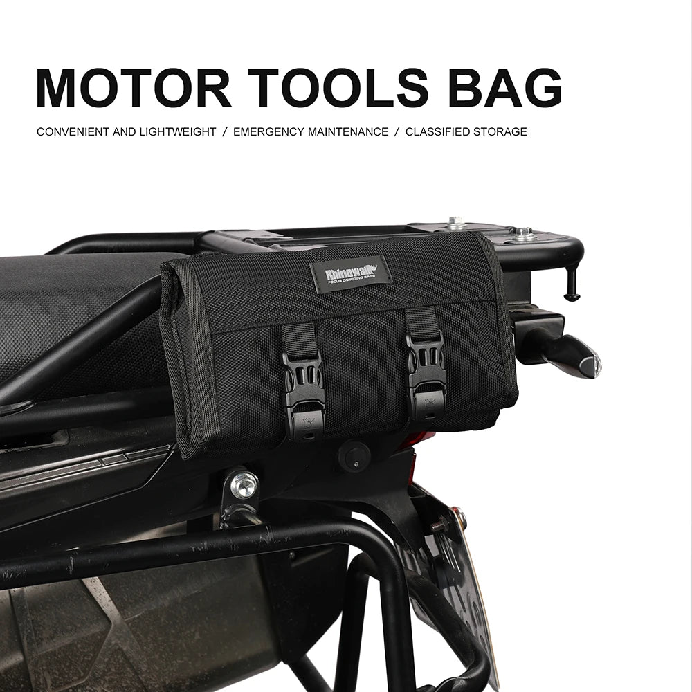 Rhinowalk Motorcycle Tool Roll Saddlebag - image 2