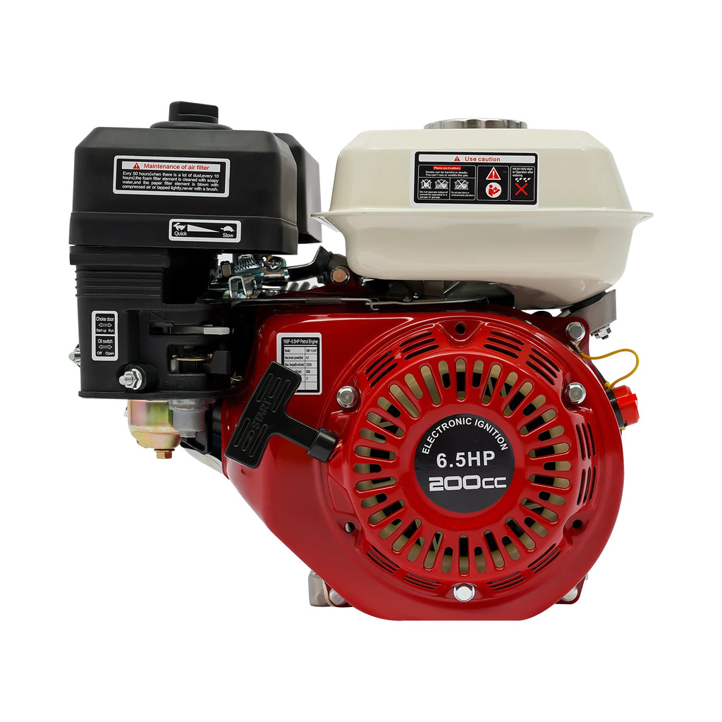6.5HP 200cc 4-Stroke Pull Start Gas Engine for Water Pumps