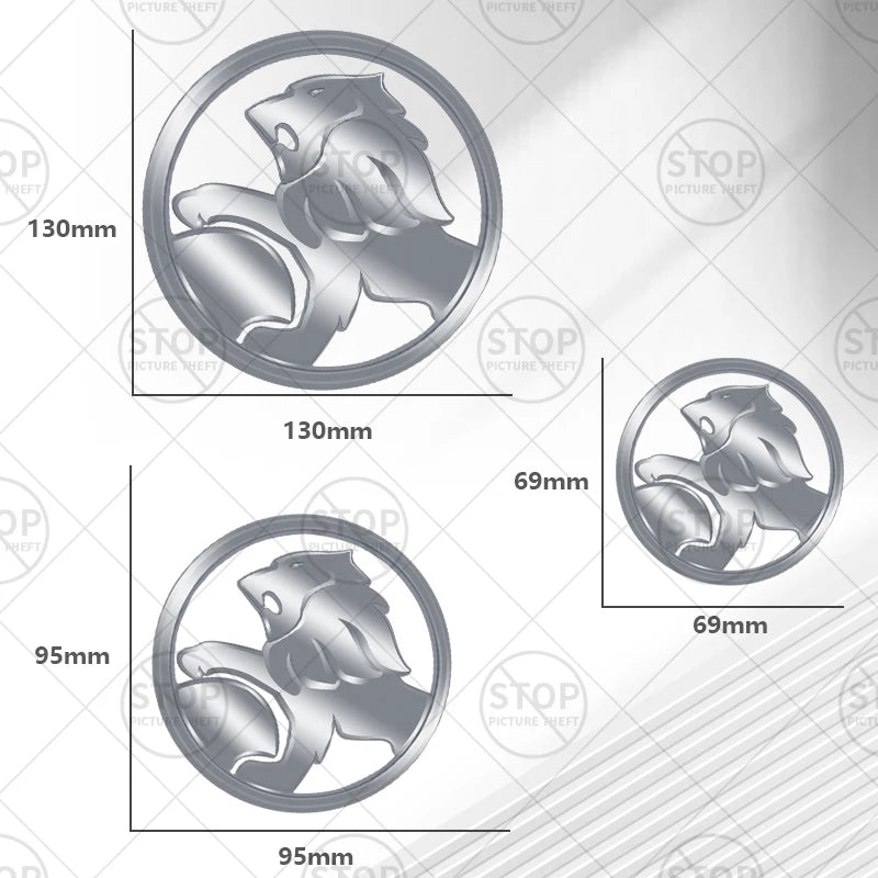 HSV Lion 3D Metal Car Emblem Badge for Holden Vehicles - image 6