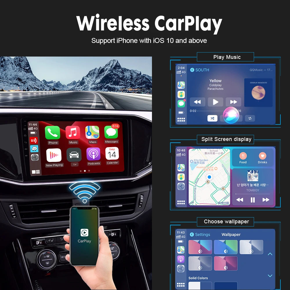 Wired & Wireless CarPlay Adapter for Seamless Connectivity - image 4