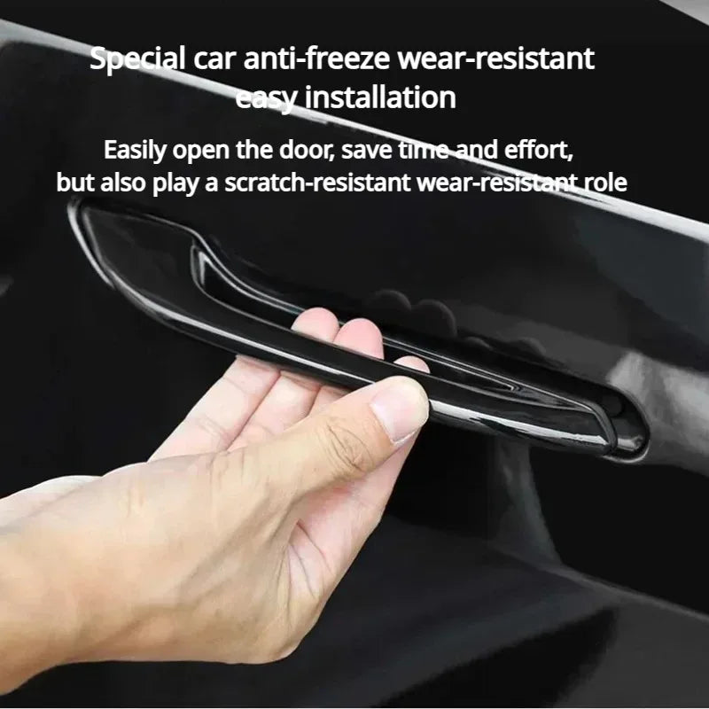Antifreeze Door Handle Covers for Tesla Model Y and Model 3, Set of 4