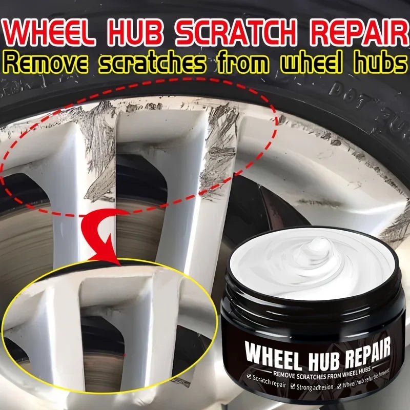 Wheel Rim Scratch Repair Paste for Aluminum Alloy Wheels
