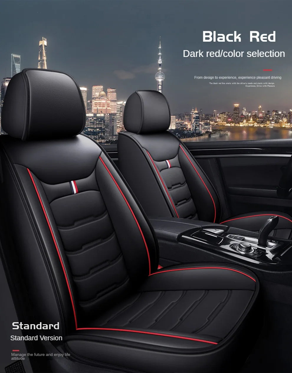 PU Leather Car Seat Covers for BMW 5 Series (F10, G30, E60 and More)