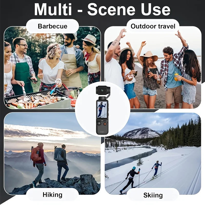 4K Camcorder with Flip Screen & Tripod – Ultra HD Vlogging Camera - image 5