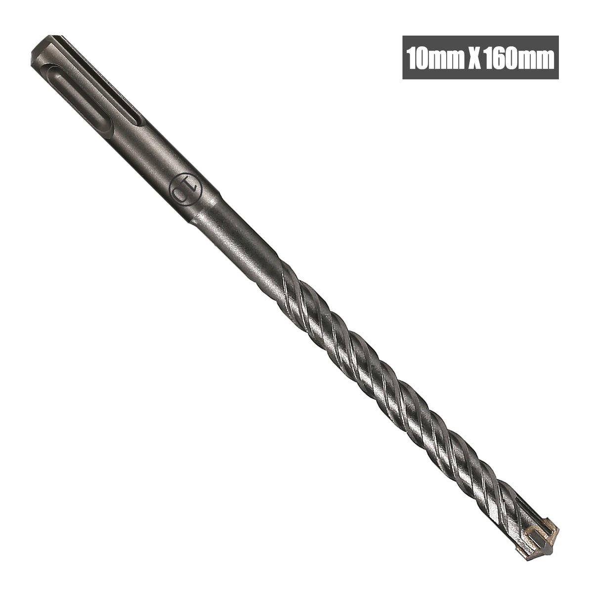 SDS Plus Masonry Hammer Drill Bit, 5-16mm x 160mm Cross Tip for Concrete