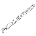 3D Metal Hybrid Letter Trunk and Fender Emblem Badge Decal - view 7