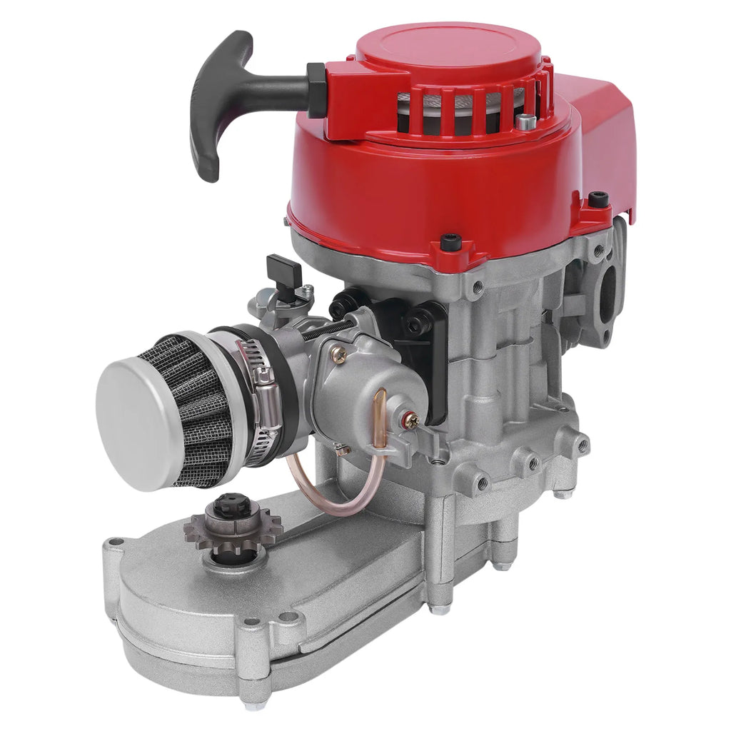 49cc 2-Stroke Pocket Bike Engine with Pull Start, 1.7kW Air-Cooled