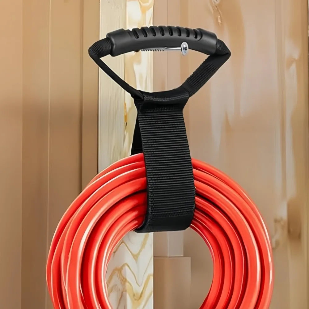 Multipurpose Heavy-Duty Extension Cord Organizer Storage Strap with Handle for Garages