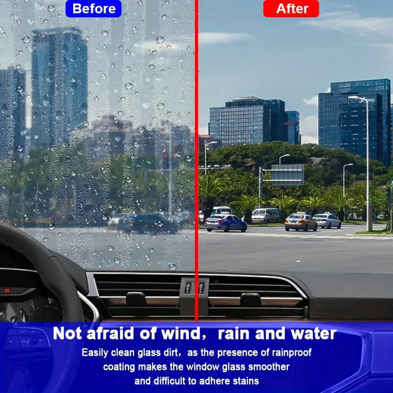 Glass Water Repellent Spray for Car Windshields and Mirrors
