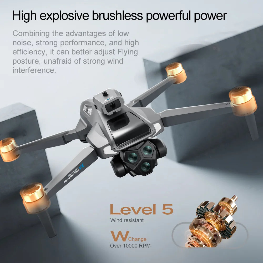 M66 Foldable Drone with 4.3-inch Screen Remote, 4K Dual Camera, 5G FPV - image 21