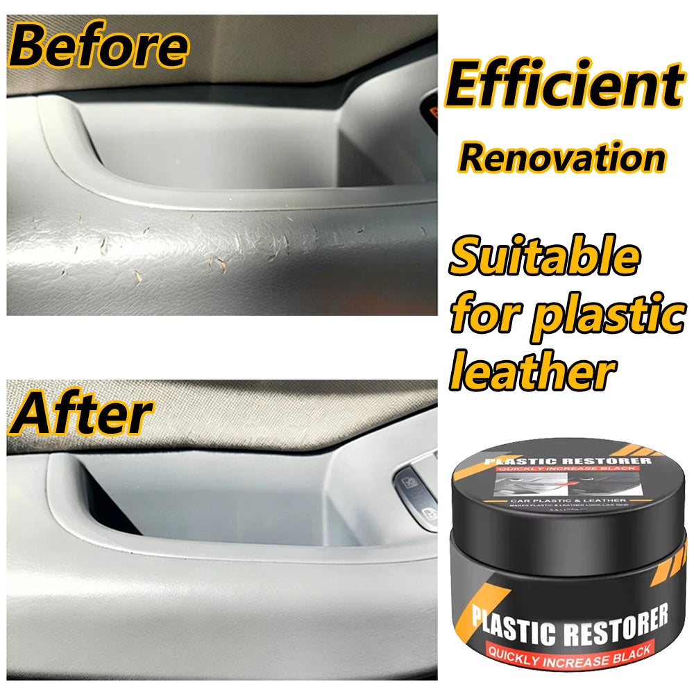 Plastic & Leather Car Restorer – UV Protection & Shine - image 5