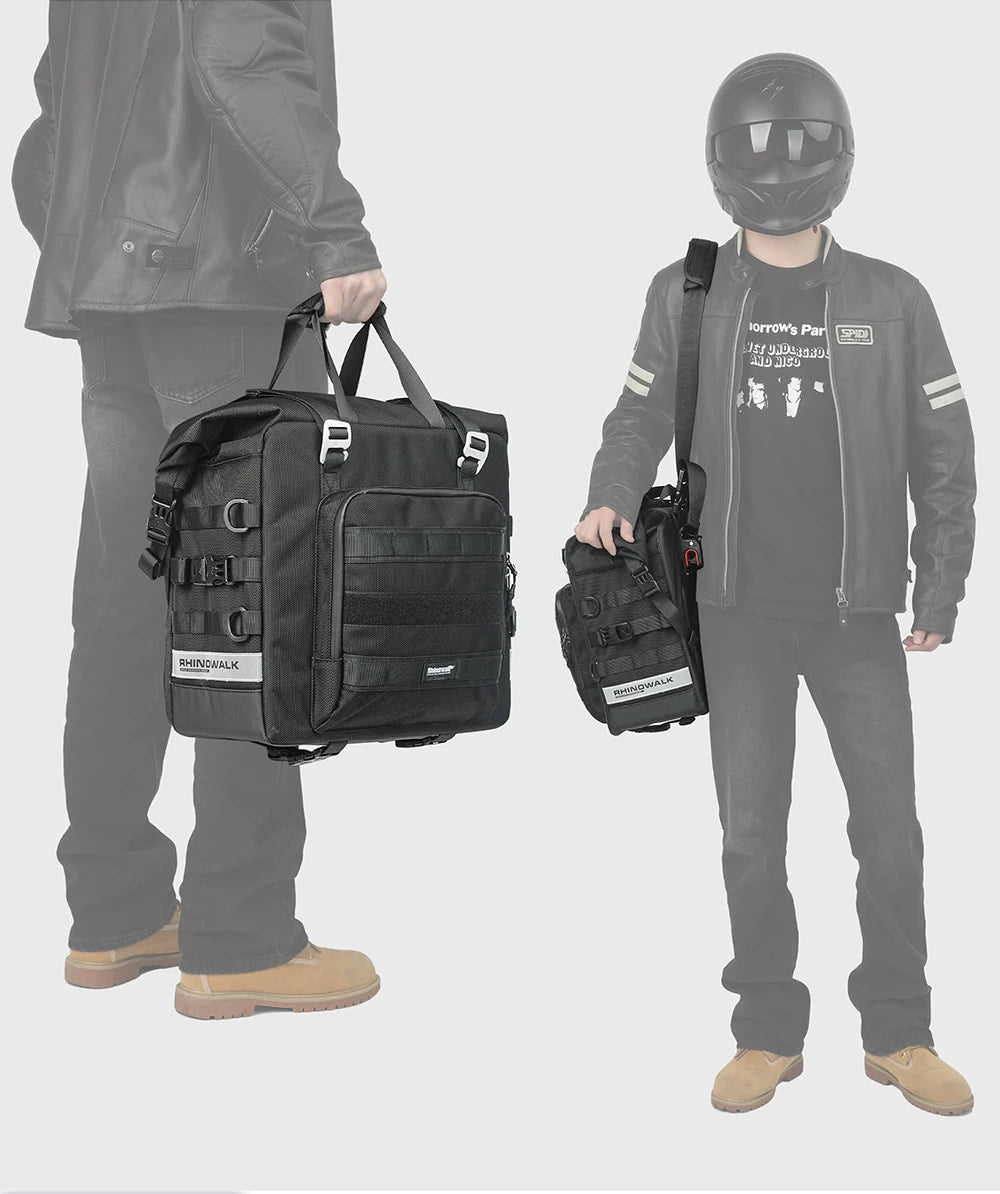 Rhinowalk 25-32L Quick-Release Expandable Tail Bag - image 21