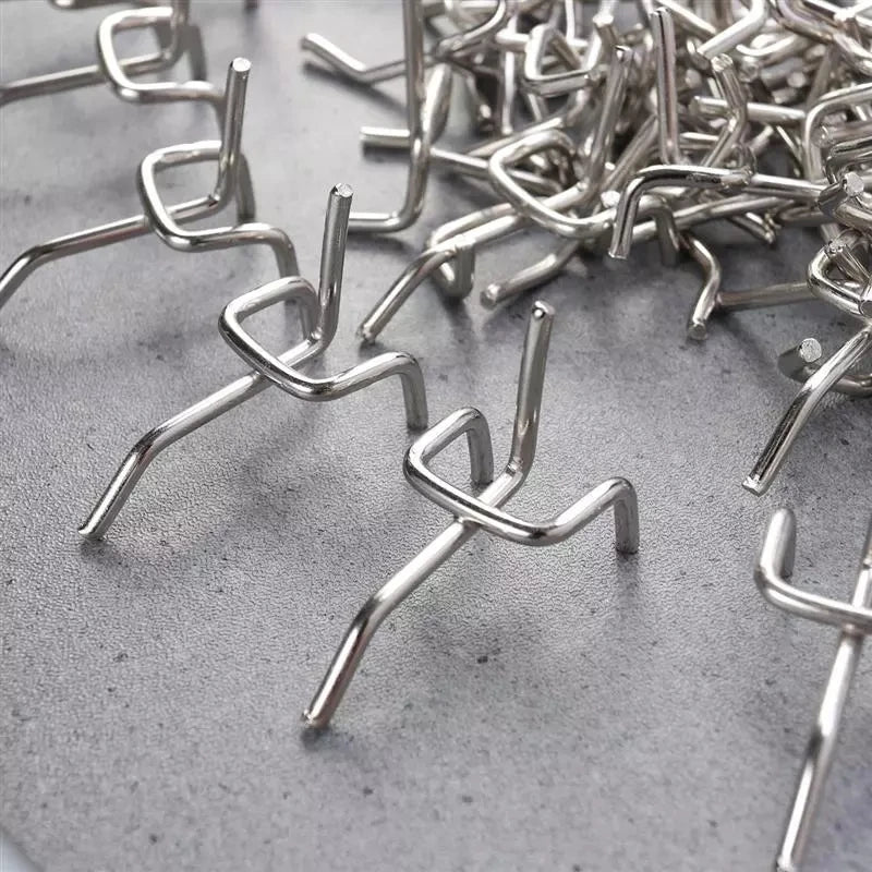 50-Piece Pegboard Hooks – Garage & Workshop Storage