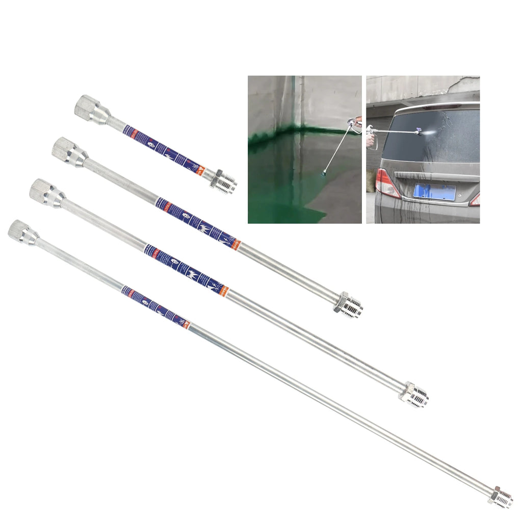 Sprayer Extension Rod Universal Paint Spray Gun Tip Pole Tool Manual Hardware Supplies