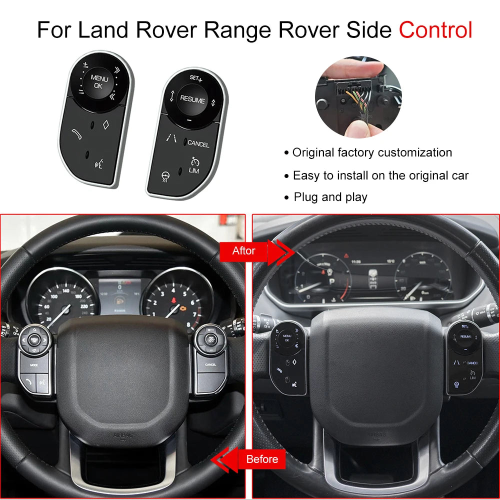 Range Rover Vogue & Sport Steering Wheel Buttons – Premium Replacement - image 3
