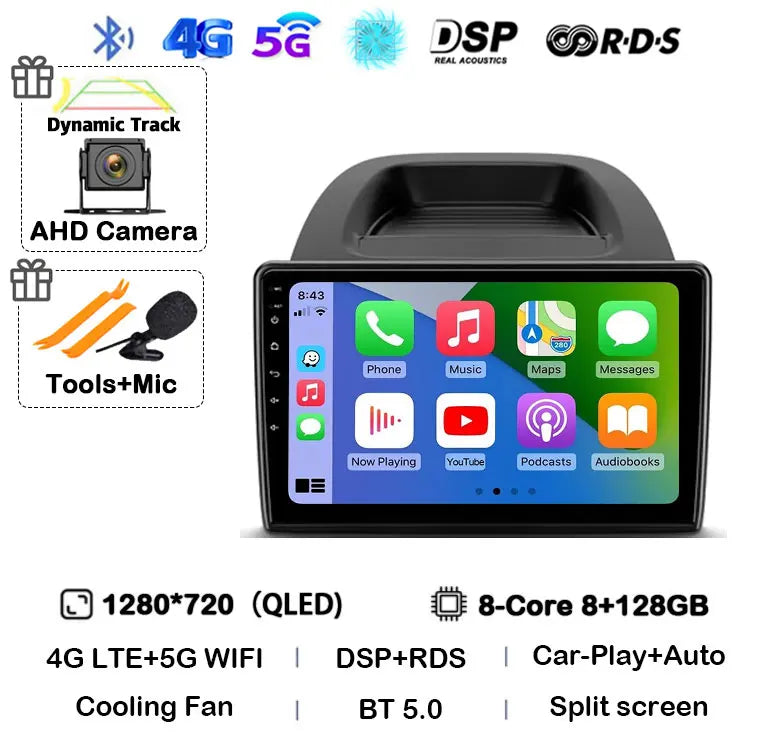 Ford EcoSport 2017-2023 Android 16 Car Stereo GPS CarPlay Touchscreen - image 26
