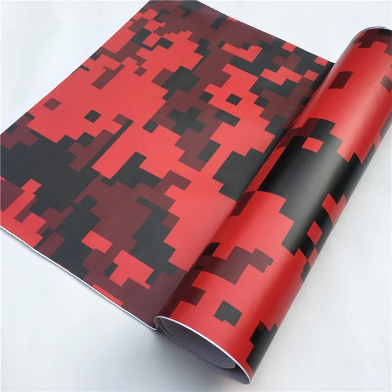 Camo Vinyl Wrap Film Roll - Car Motorcycle Laptop DIY Sticker - image 17