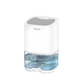 Portable home dehumidifier 1000ml, quiet air dryer for bedroom, office and kitchen
