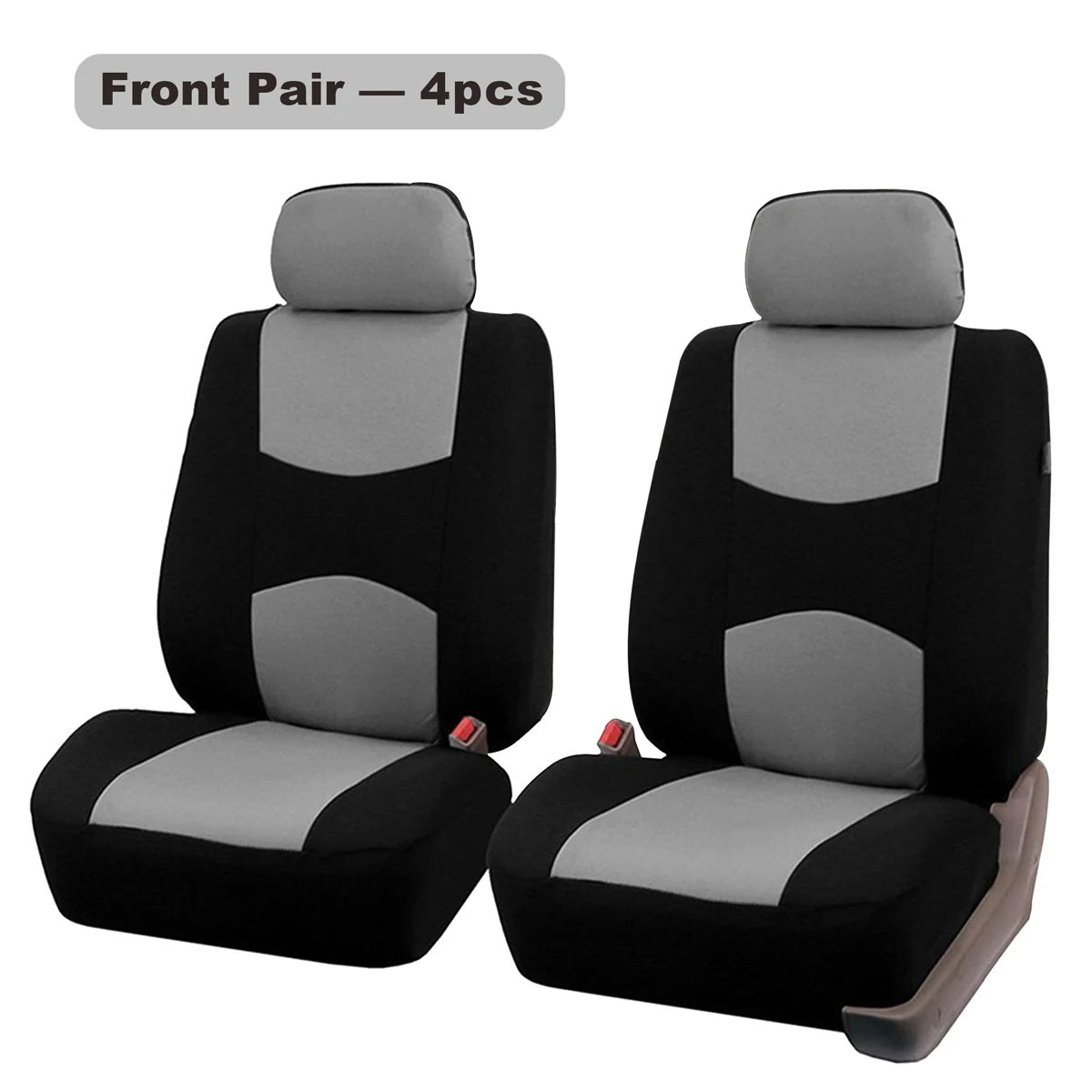 Universal Polyester Car Seat Cover Set, 4 or 9 Pieces