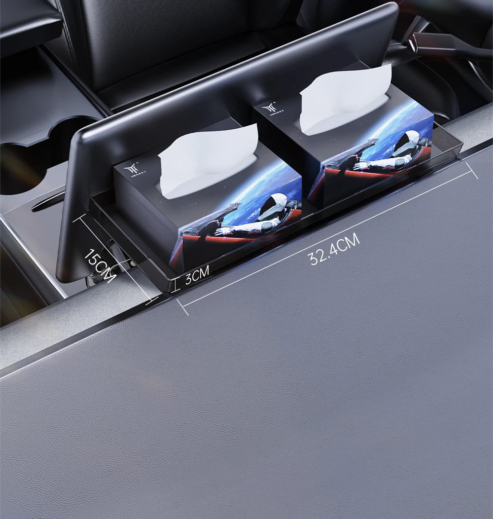 Magnetic Under Screen Storage Box for Tesla Model 3, Y and YL
