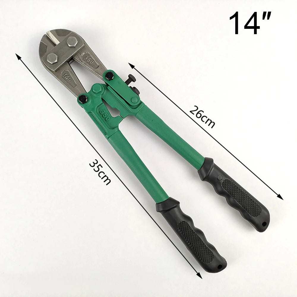 Heavy-Duty Bolt Wire and Cable Cutters Forged Alloy Steel with Rubber Handles