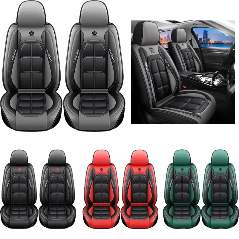 Synthetic Leather Single Car Seat Cover, All-Season Universal