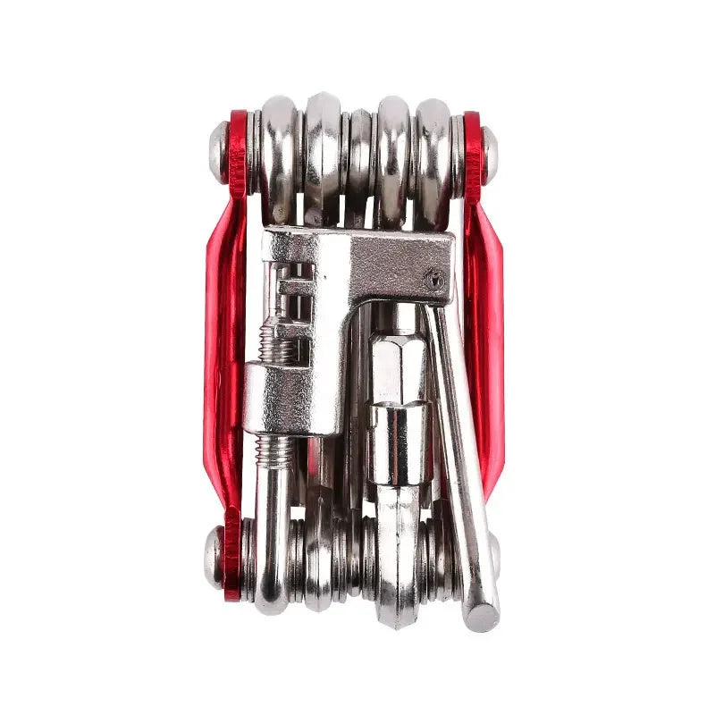 11-in-1 Bicycle Repair Tool Kit – Wrench, Hex & Screwdriver
