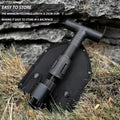 Portable Multifunctional Folding Shovel Foldable Telescopic Shovel for Hiking Camping Outdoor Survival Garden Hand Tool Camp