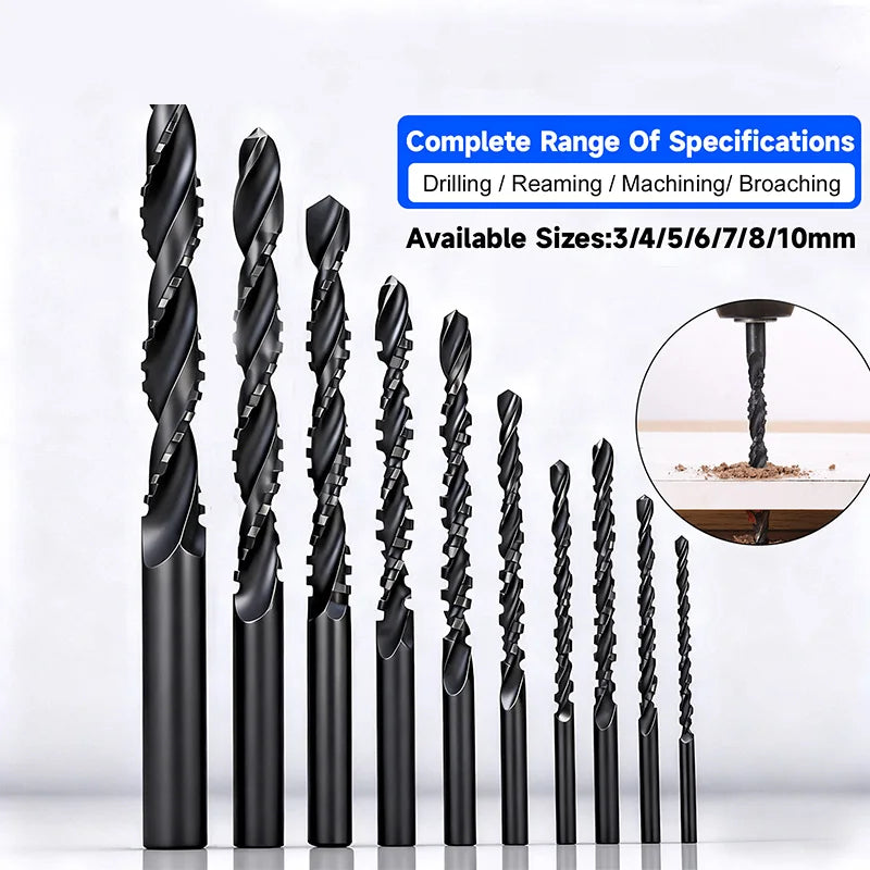 HSS Universal Drill Bit for Drilling Shaping Reaming and Decorative Cutting in Wood PVC and Metal a Versatile 4 in 1 Design