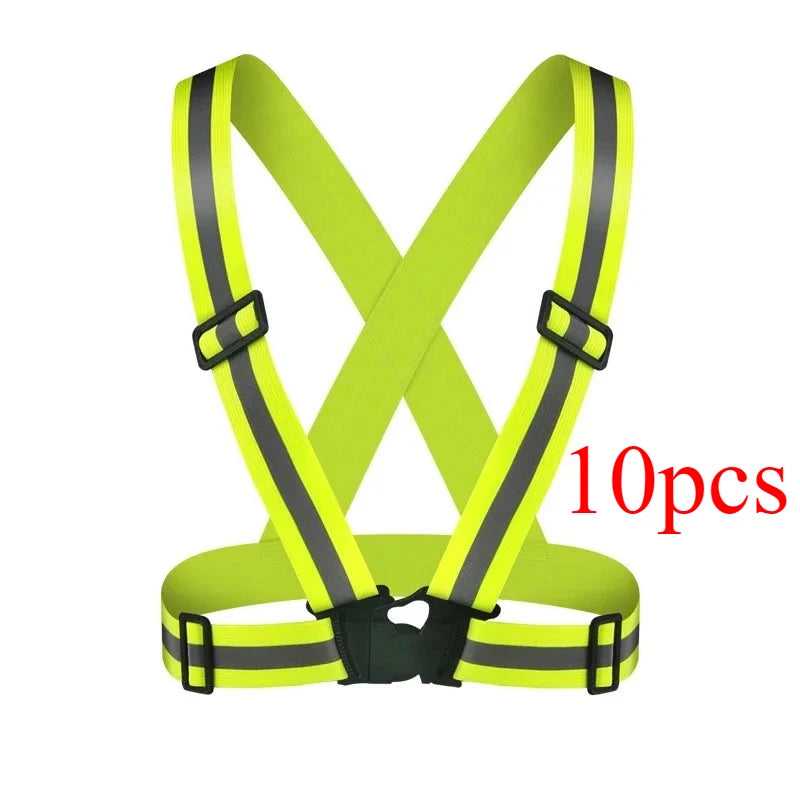 Reflective Safety Vest Backpack for Night Cycling & Running - image 28