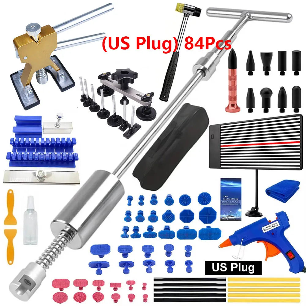 Paintless Dent Removal Kit with Slide Hammer and T-Bar Tools - image 7