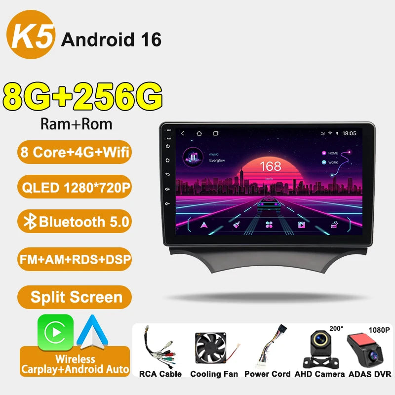 Ford Ka 9-Inch Multimedia Radio with GPS, Android Auto & CarPlay - image 11