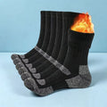 Merino Wool Thermal Boot Socks, 3 Pairs – Hiking & Work