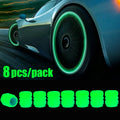 Glow in Dark Tire Valve Caps - Luminous Car Wheel Stem Covers - image 12