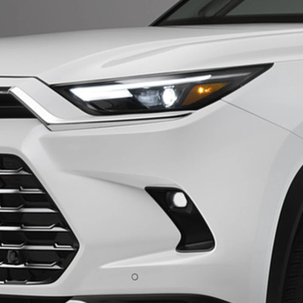 Smoke Black Headlight Protection Film for Toyota Grand Highlander - view 8