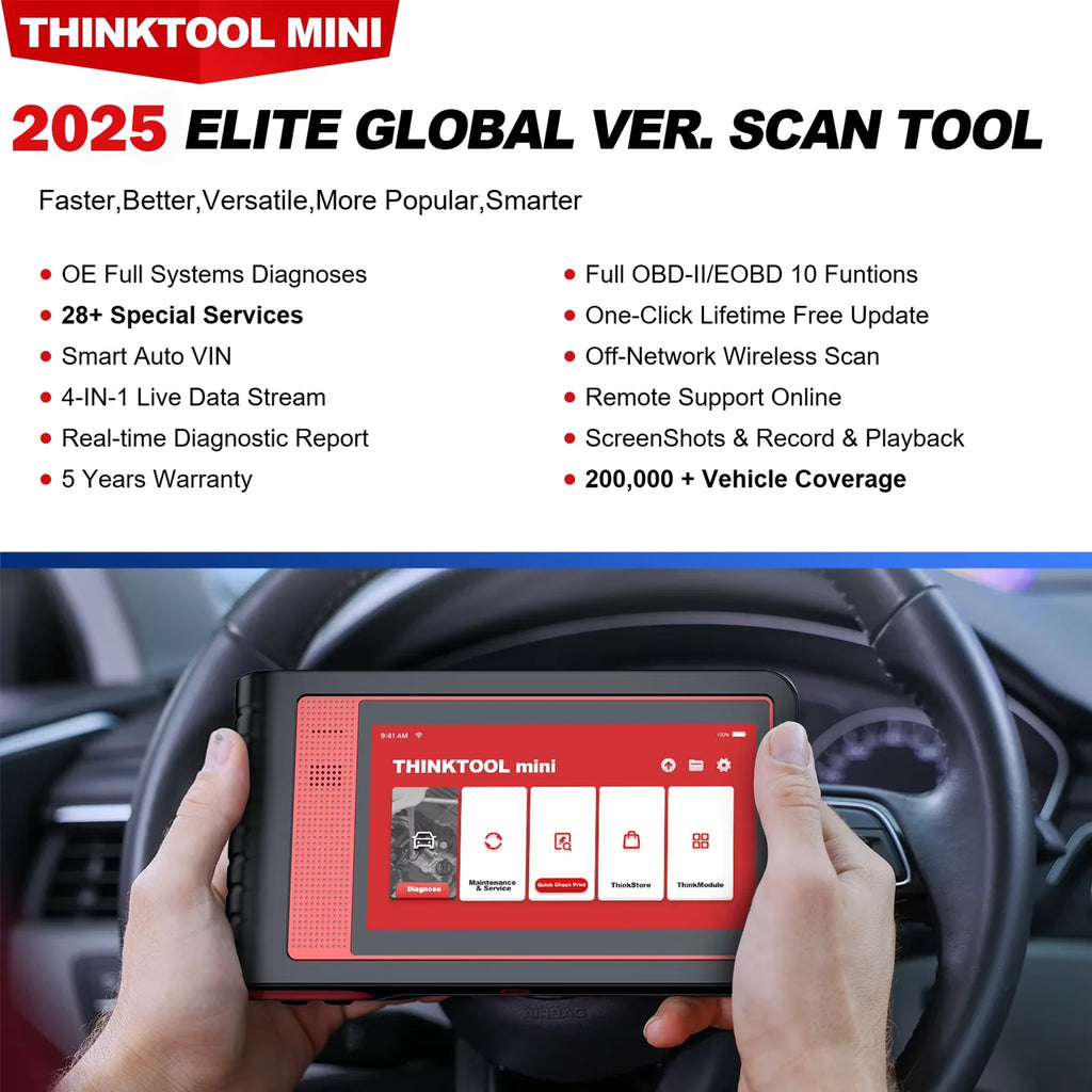 THINKTOOL Mini 2 OBD2 Scanner - Full System Diagnostic Tool - image 2