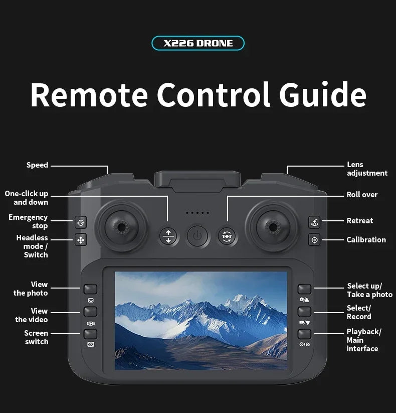 Lenovo X226VR Drone 8K Dual Camera Brushless Motor FPV Quadcopter - image 25