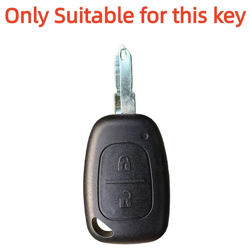 Silicone Car Key Fob Cover Case 2 Button For Renault Kangoo Traffic Master For Opel Vivaro Movano For Nissan Remote Shell