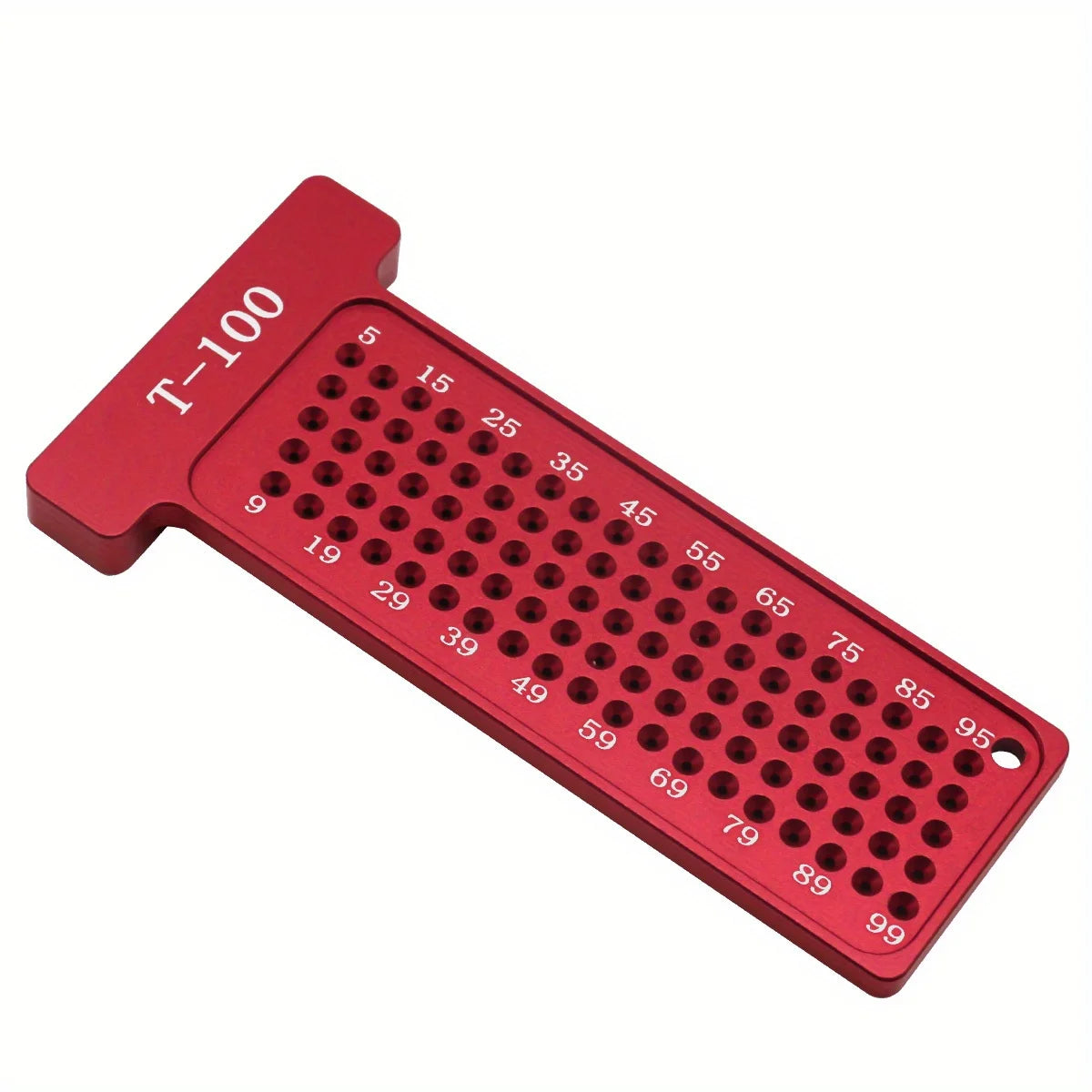 Aluminum Woodworking Scribe T-Square Ruler, Metric Inch Marking Gauge - image 23