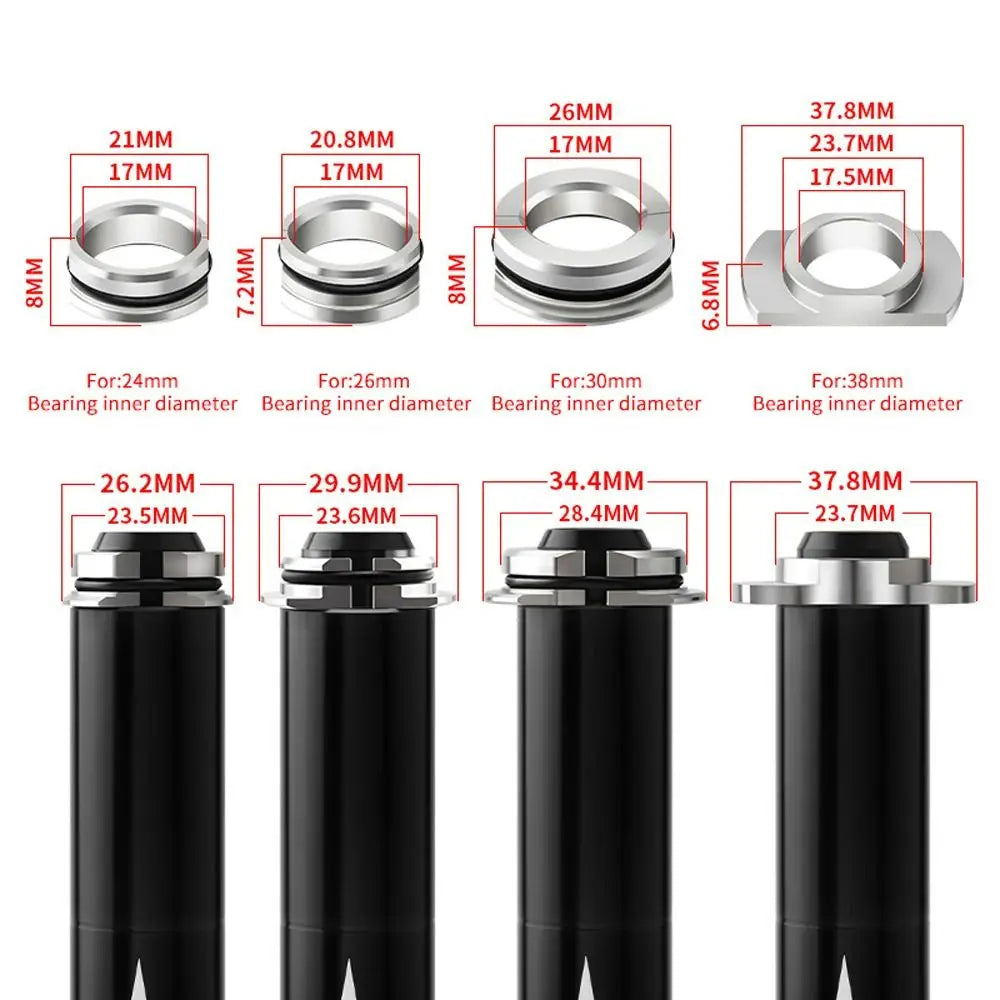 Accessories 24mm 26mm 30mm 38mm Bike Repair Parts Bike Bearing Extractor Disassemble Tool Bicycle Bottom Bracket Press Tool